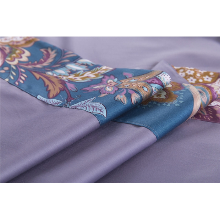 91家纺网 家纺一手货源 找家纺 优然居家纺 60支长绒棉印花四件套H020哈罗兹