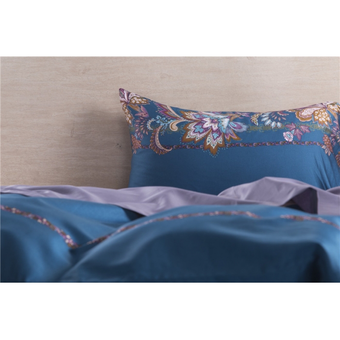 91家纺网 家纺一手货源 找家纺 优然居家纺 60支长绒棉印花四件套H020哈罗兹