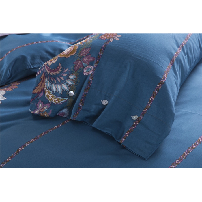 91家纺网 家纺一手货源 找家纺 优然居家纺 60支长绒棉印花四件套H020哈罗兹