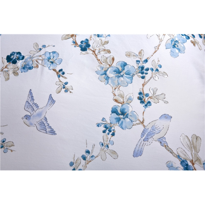 91家纺网 家纺一手货源 找家纺 优然居家纺 60支长绒棉印花四件套H026利安