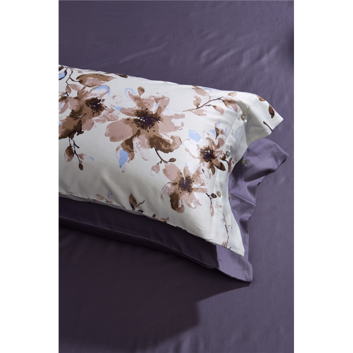 91家纺网 家纺一手货源 找家纺 优然居家纺 60支长绒棉印花四件套H031墨上花开