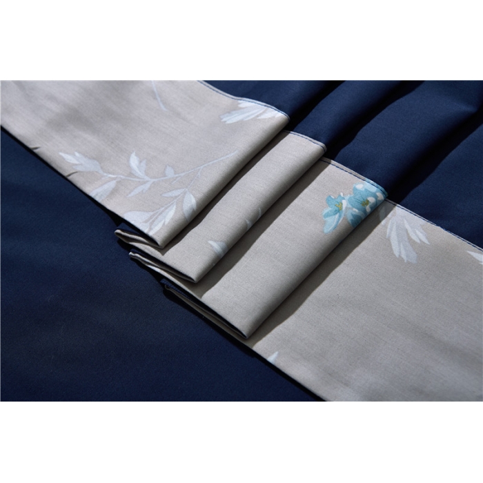 91家纺网 家纺一手货源 找家纺 优然居家纺 60支长绒棉印花四件套H032辛亚