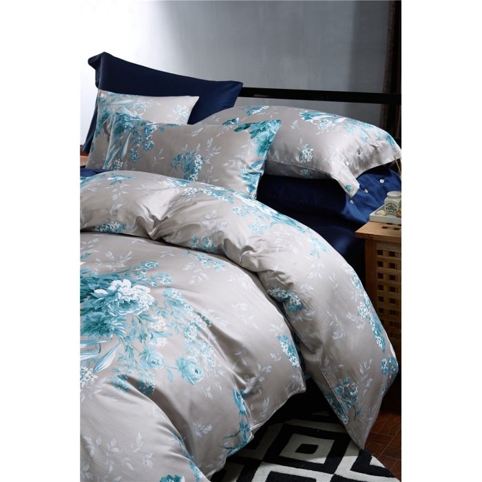 91家纺网 家纺一手货源 找家纺 优然居家纺 60支长绒棉印花四件套H032辛亚