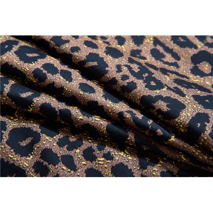 91家纺网 家纺一手货源 找家纺 优然居家纺 60支长绒棉印花四件套豹纹