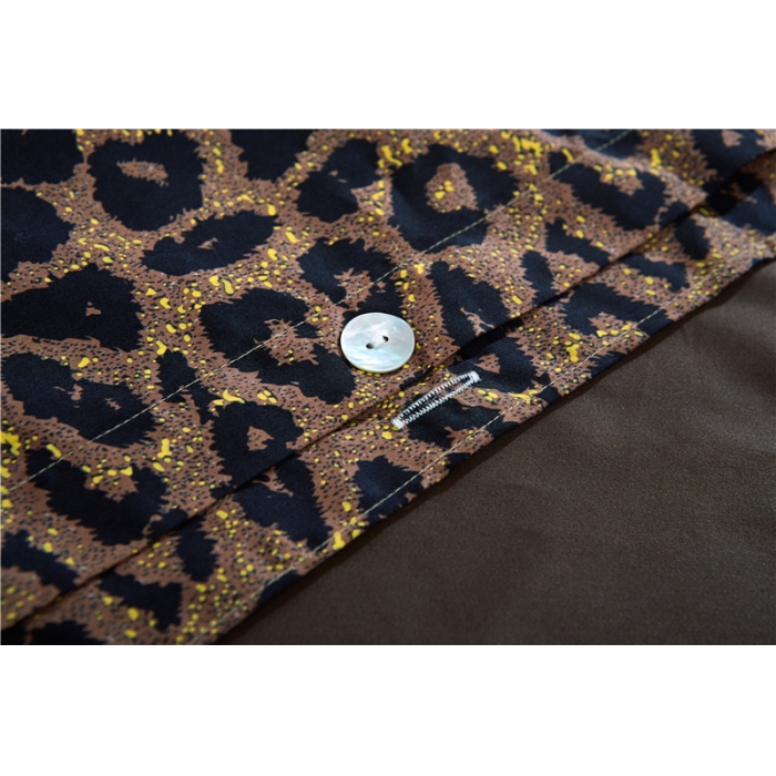 91家纺网 家纺一手货源 找家纺 优然居家纺 60支长绒棉印花四件套豹纹