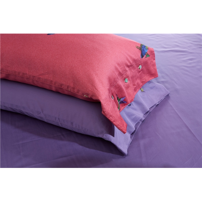 91家纺网 家纺一手货源 找家纺 优然居家纺 60支长绒棉印花四件套歌德