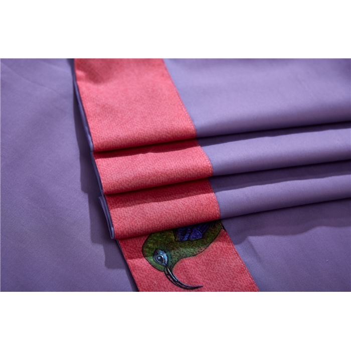 91家纺网 家纺一手货源 找家纺 优然居家纺 60支长绒棉印花四件套歌德