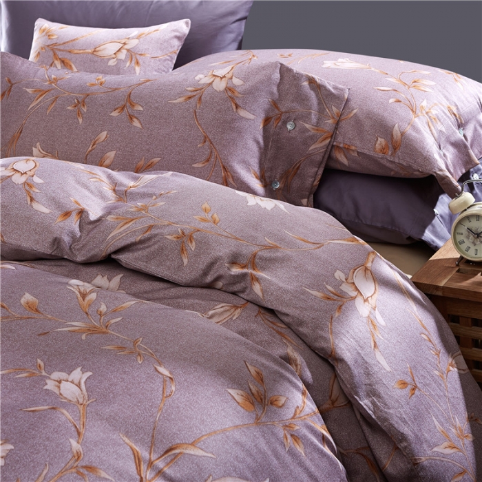 91家纺网 家纺一手货源 找家纺 优然居家纺 60支长绒棉印花四件套凯瑞