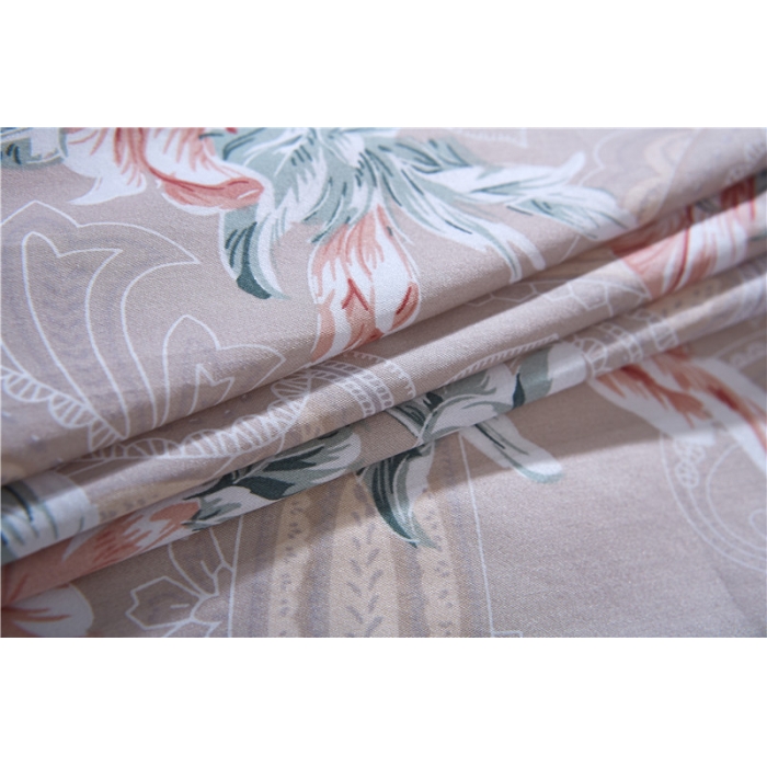 91家纺网 家纺一手货源 找家纺 优然居家纺 60支长绒棉印花四件套莉莉安