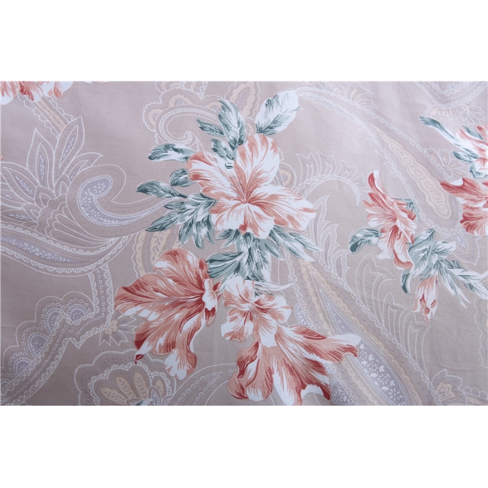 91家纺网 家纺一手货源 找家纺 优然居家纺 60支长绒棉印花四件套莉莉安