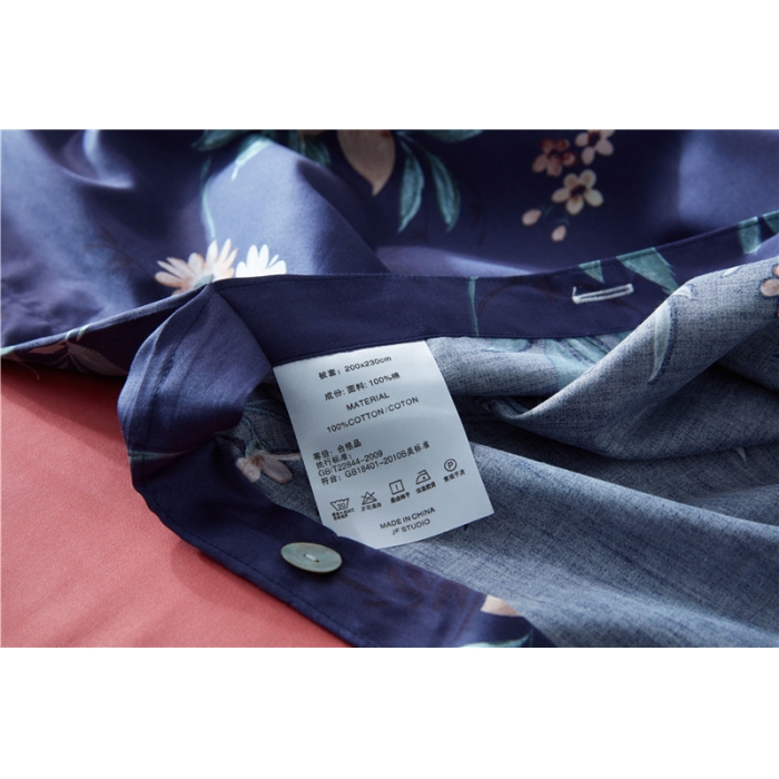 91家纺网 家纺一手货源 找家纺 优然居家纺 60支长绒棉印花四件套伊恩