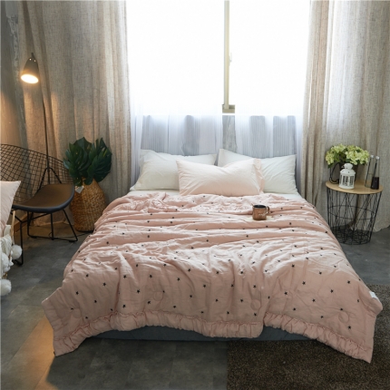 优然居家纺 2017新品夏被 玉色