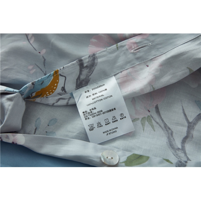 91家纺网 家纺一手货源 找家纺 优然居家纺 60支长绒棉印花四件套艾薇