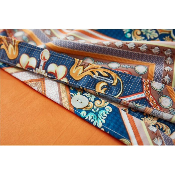 91家纺网 家纺一手货源 找家纺 优然居家纺 60支长绒棉印花四件套奥丽娜