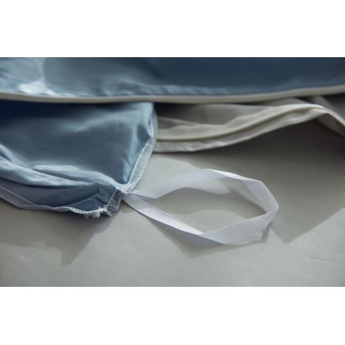 91家纺网 家纺一手货源 找家纺 优然居家纺  60长绒棉文艺双拼撞色刺绣系列四件套青涩初恋