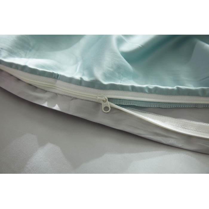 91家纺网 家纺一手货源 找家纺 优然居家纺  60长绒棉文艺双拼撞色刺绣系列四件套校园回忆