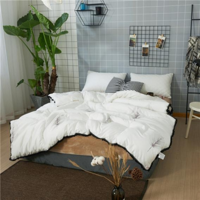 91家纺网 家纺一手货源 找家纺 优然居家纺 冬被系列 冬被-凝霜