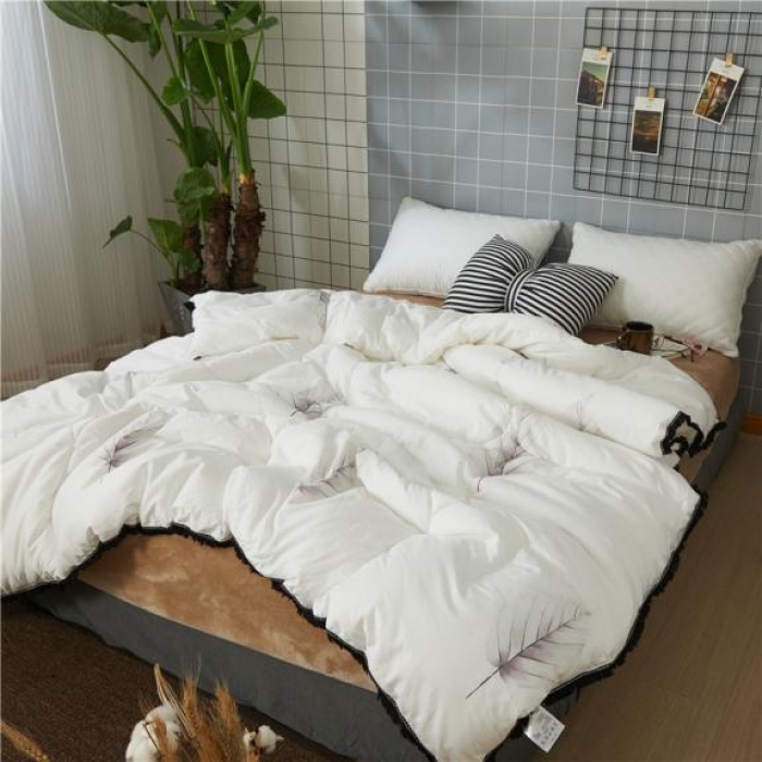 91家纺网 家纺一手货源 找家纺 优然居家纺 冬被系列 冬被-凝霜