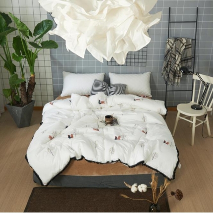 优然居家纺 冬被系列 冬被-小狐狸