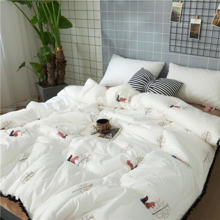 91家纺网 家纺一手货源 找家纺 优然居家纺 冬被系列 冬被-小狐狸