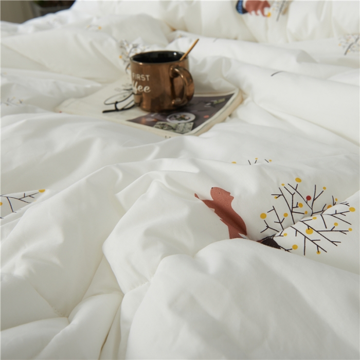 91家纺网 家纺一手货源 找家纺 优然居家纺 冬被系列 冬被-小狐狸