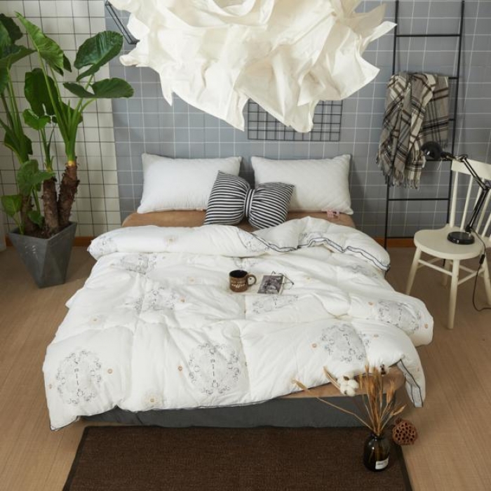 91家纺网 家纺一手货源 找家纺 优然居家纺 冬被系列 立体冬被-锦绣