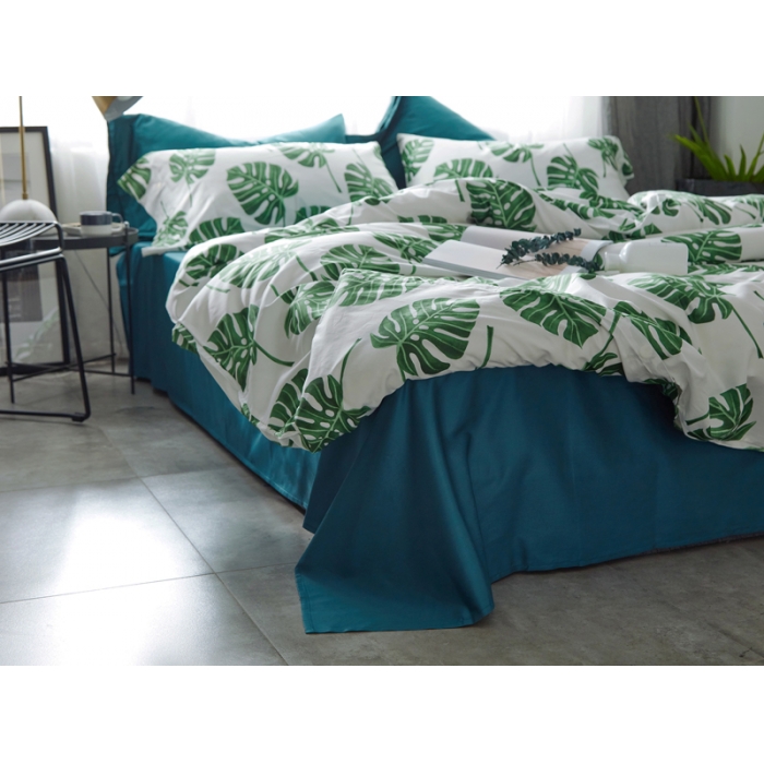 91家纺网 家纺一手货源 找家纺 优然居家纺 60支长绒棉贡缎印花新品四件套卡罗