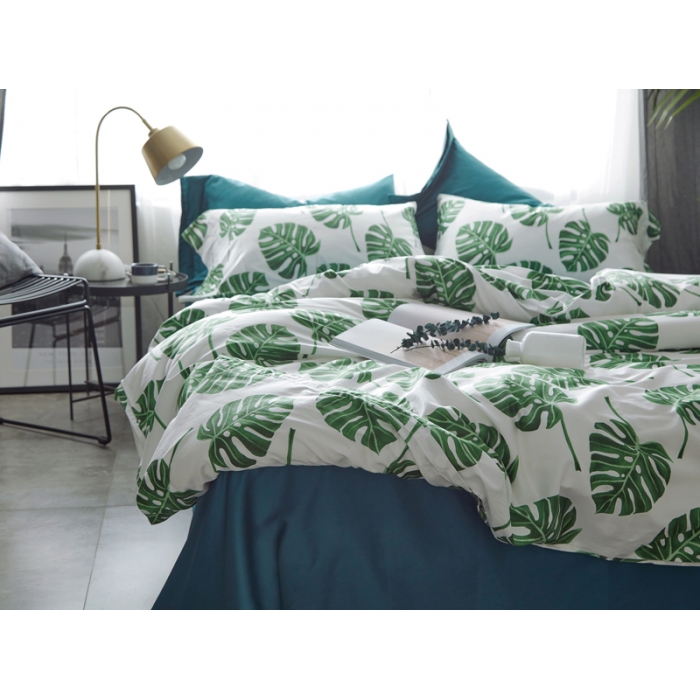 91家纺网 家纺一手货源 找家纺 优然居家纺 60支长绒棉贡缎印花新品四件套卡罗