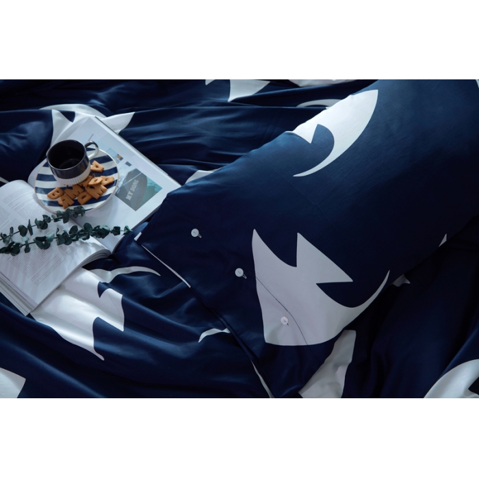 91家纺网 家纺一手货源 找家纺 优然居家纺 60支长绒棉贡缎印花新品四件套莱尔