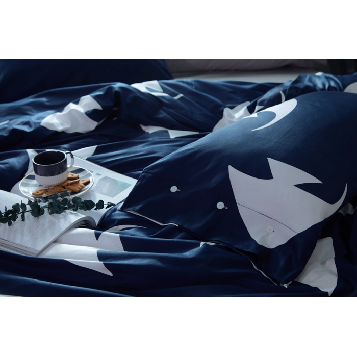 91家纺网 家纺一手货源 找家纺 优然居家纺 60支长绒棉贡缎印花新品四件套莱尔