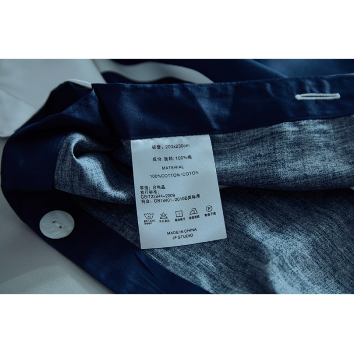 91家纺网 家纺一手货源 找家纺 优然居家纺 60支长绒棉贡缎印花新品四件套莱尔