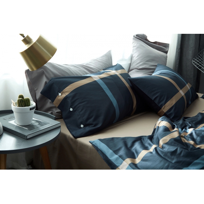 91家纺网 家纺一手货源 找家纺 优然居家纺 60支长绒棉贡缎印花新品四件套麦基