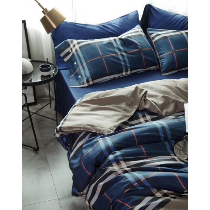 91家纺网 家纺一手货源 找家纺 优然居家纺 60支长绒棉贡缎印花新品四件套维托