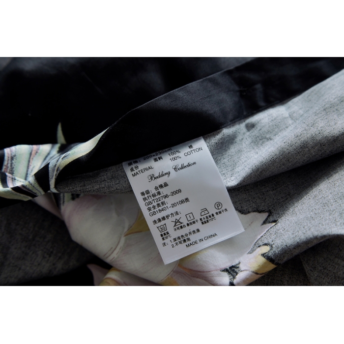 91家纺网 家纺一手货源 找家纺 优然居家纺 60支长绒棉贡缎印花新品四件套雪莉