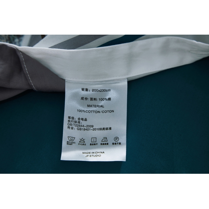 91家纺网 家纺一手货源 找家纺 优然居家纺 60支长绒棉贡缎印花新品四件套伊甸