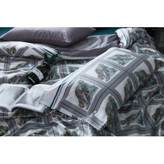 91家纺网 家纺一手货源 找家纺 优然居家纺 60支长绒棉贡缎印花新品四件套伊甸