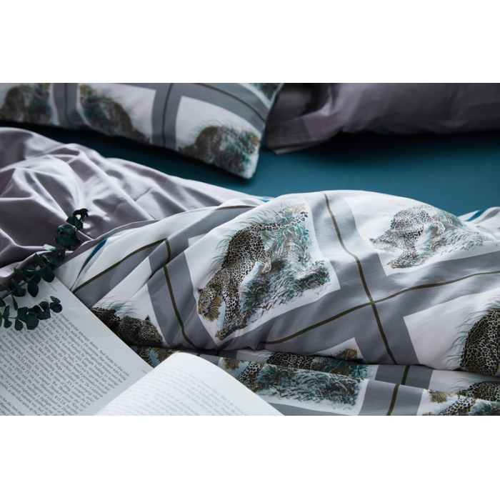 91家纺网 家纺一手货源 找家纺 优然居家纺 60支长绒棉贡缎印花新品四件套伊甸