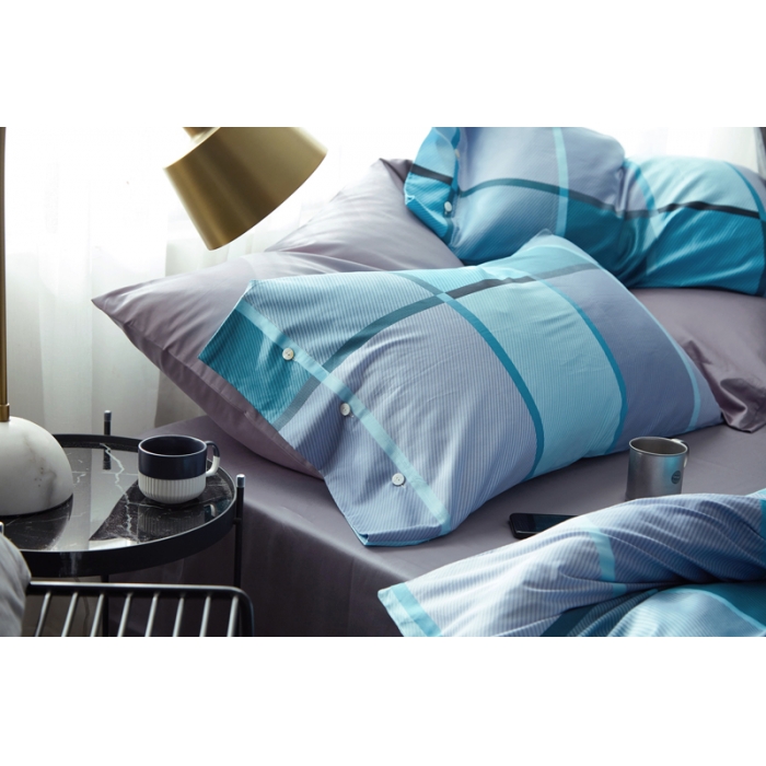 91家纺网 家纺一手货源 找家纺 优然居家纺 60支长绒棉贡缎印花新品四件套雅达