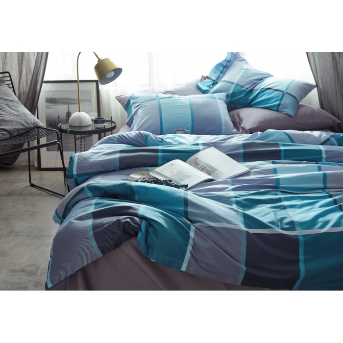 91家纺网 家纺一手货源 找家纺 优然居家纺 60支长绒棉贡缎印花新品四件套雅达