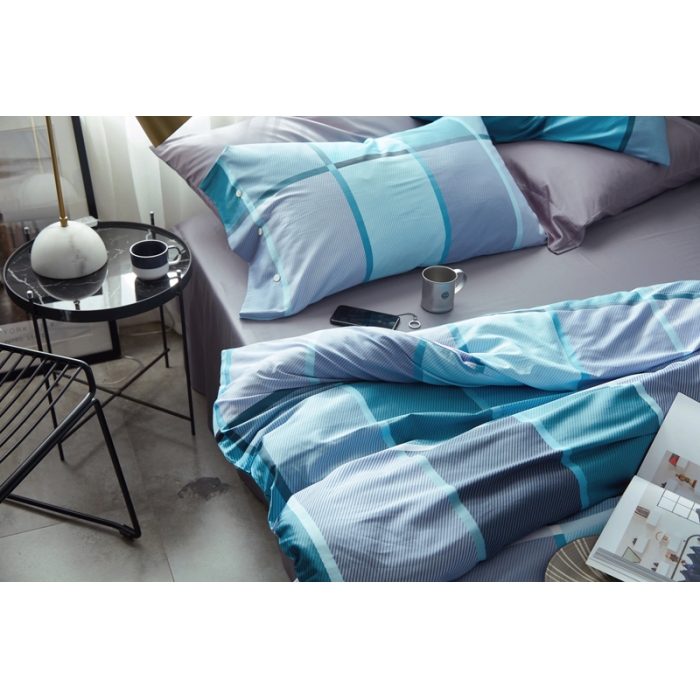 91家纺网 家纺一手货源 找家纺 优然居家纺 60支长绒棉贡缎印花新品四件套雅达