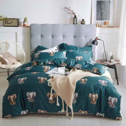 91家纺网 家纺一手货源 找家纺 （总）优然居家纺  2018新款长绒棉印花第一批