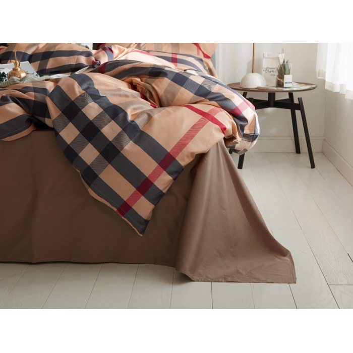 91家纺网 家纺一手货源 找家纺 优然居家纺  2018新款长绒棉印花第一批巴宝莉