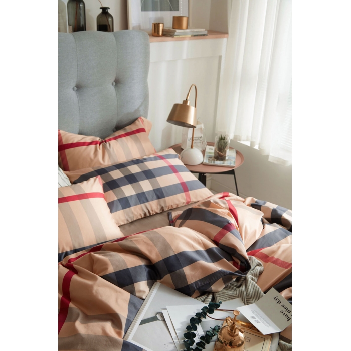 91家纺网 家纺一手货源 找家纺 优然居家纺  2018新款长绒棉印花第一批巴宝莉