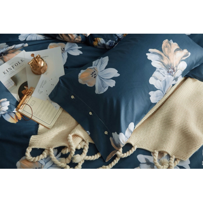 91家纺网 家纺一手货源 找家纺 优然居家纺  2018新款长绒棉印花第一批贝拉