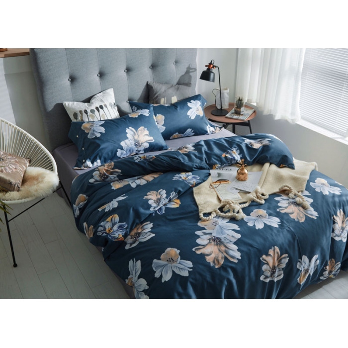 91家纺网 家纺一手货源 找家纺 优然居家纺  2018新款长绒棉印花第一批贝拉