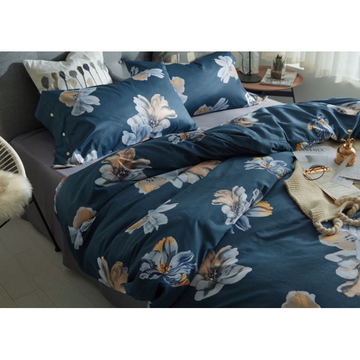 91家纺网 家纺一手货源 找家纺 优然居家纺  2018新款长绒棉印花第一批贝拉