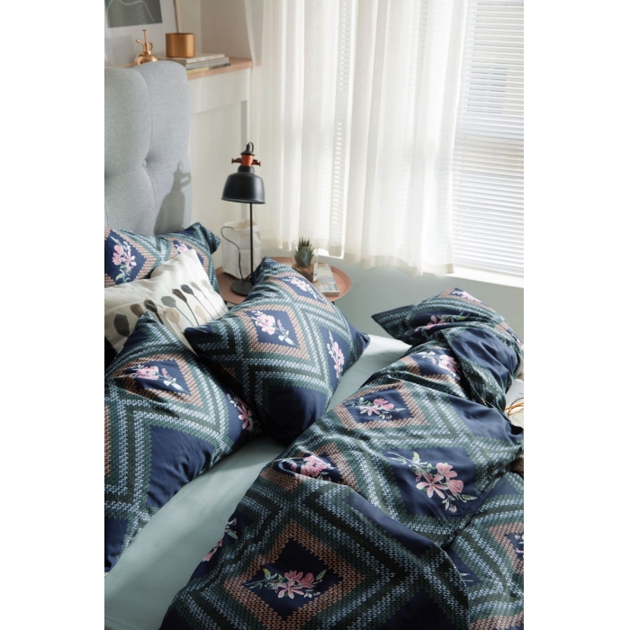 91家纺网 家纺一手货源 找家纺 优然居家纺  2018新款长绒棉印花第一批戴娜