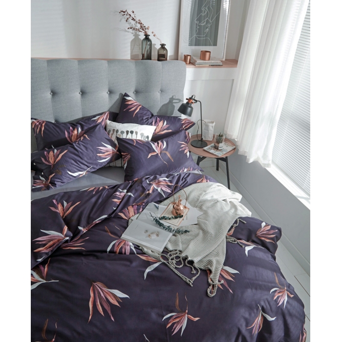 91家纺网 家纺一手货源 找家纺 优然居家纺  2018新款长绒棉印花第一批莉莎