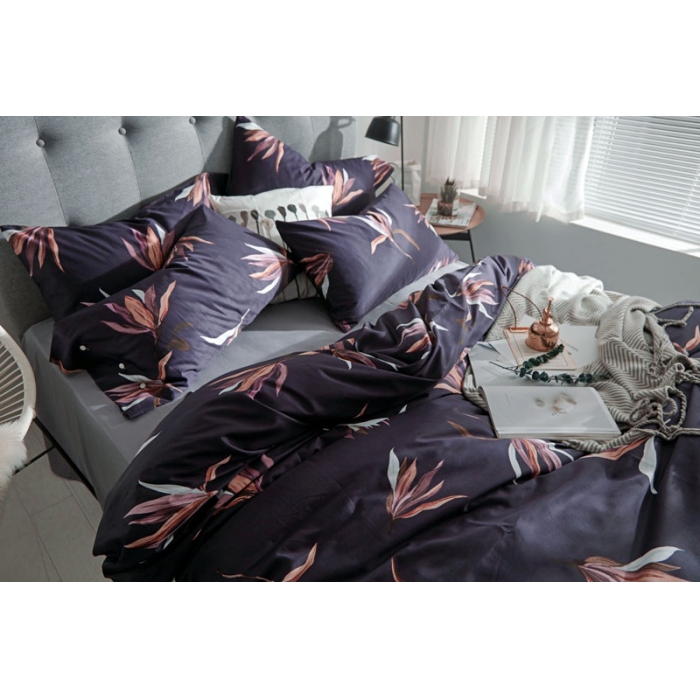 91家纺网 家纺一手货源 找家纺 优然居家纺  2018新款长绒棉印花第一批莉莎