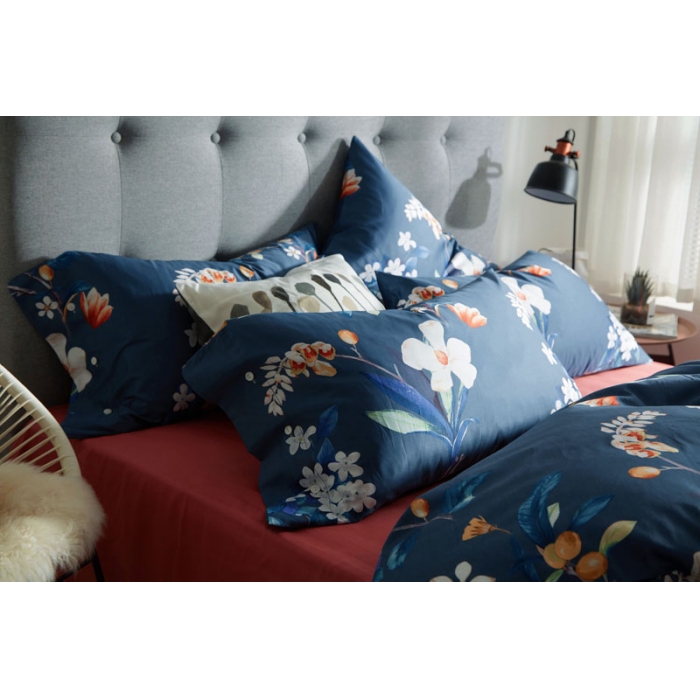 91家纺网 家纺一手货源 找家纺 优然居家纺  2018新款长绒棉印花第一批露琳